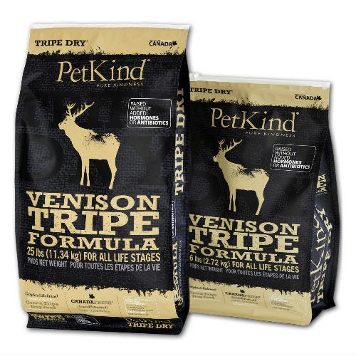 Petkind - Panse de Venaison - Nourriture Sèche Sans Grains pour Chiens
