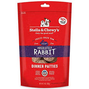 Stella & Chewy's Dinner Patties - Chien Galettes de Lapin - Nourriture Sèche Lyophilisée Sans Grains pour Chiens