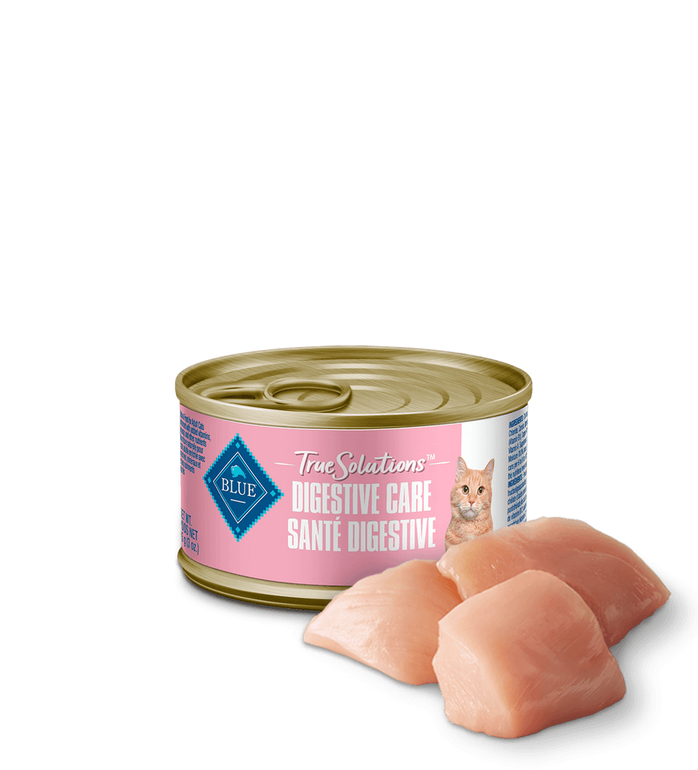 Blue True Solutions - Santé Digestive - Nourriture Humide en Pâté pour Chats Adultes
