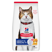 Hill's Science Diet - Poulet - Nourriture Sèche pour Chats Adultes 7+ Ans