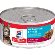 Hill's Science Diet - Chat Adulte Pâté de Poisson de Mer - Nourriture Humide pour Chats