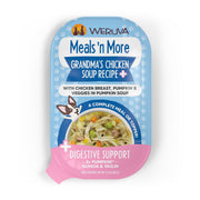 Weruva Meals'N More - Grandma's Chicken Soup - Poitrine de Poulet, Citrouille et Légumes dans une Soupe au Citrouille - Garniture ou Nourriture Humide pour Chiens en Sachet