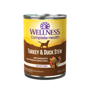 Wellness Homesytle - Chien Ragoût de Dinde et Canard avec Canneberges et Patates Douce en Sauce - Nourriture Humide pour Chiens
