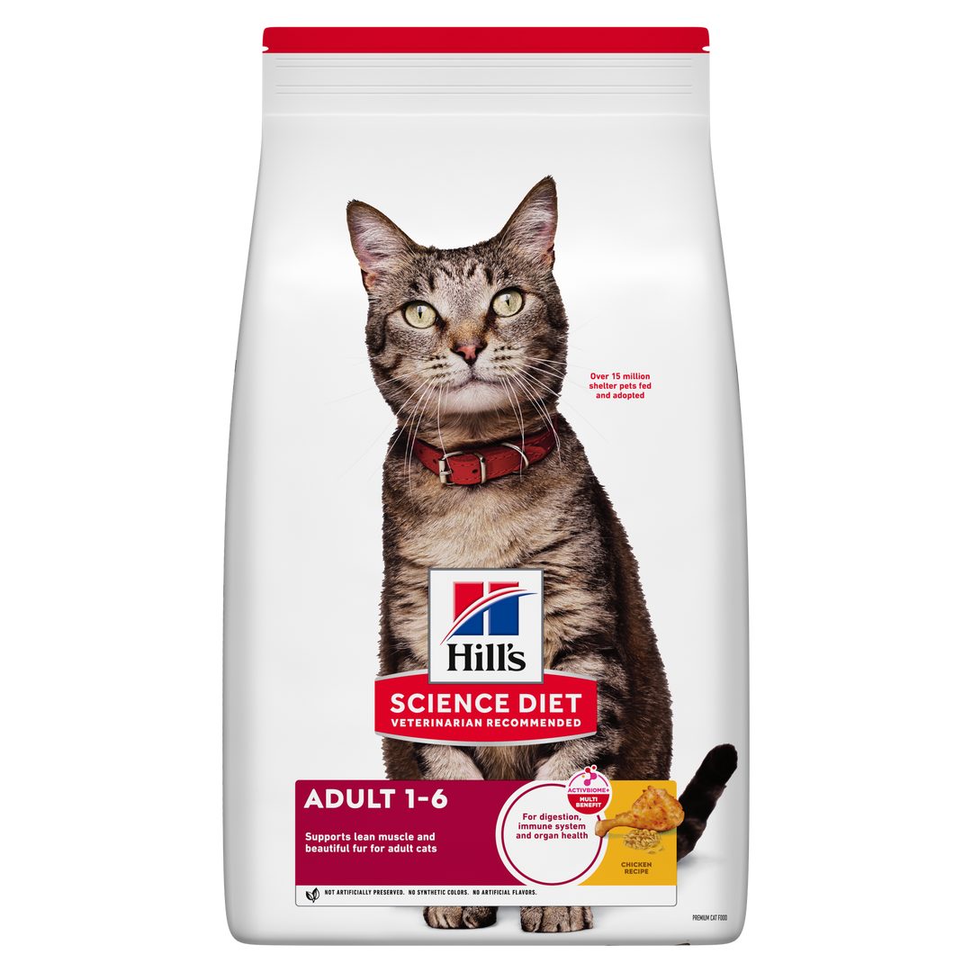 Hill's Science Diet - Poulet - Nourriture Sèche pour Chats Adultes 1-6 Ans