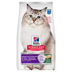 Voir l’image dans la galerie, Hill's Science Diet - Estomac et Peau Sensibles, Goberge et Orge - Nourriture Sèche pour Chats Adultes