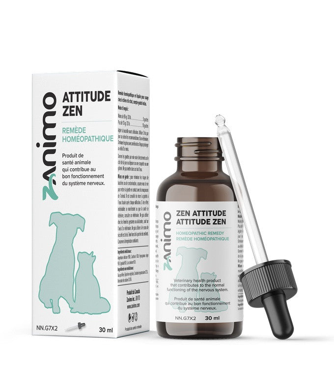 Zanimo - Attitude Zen - Produit Homéopathique pour Chiens et Chats