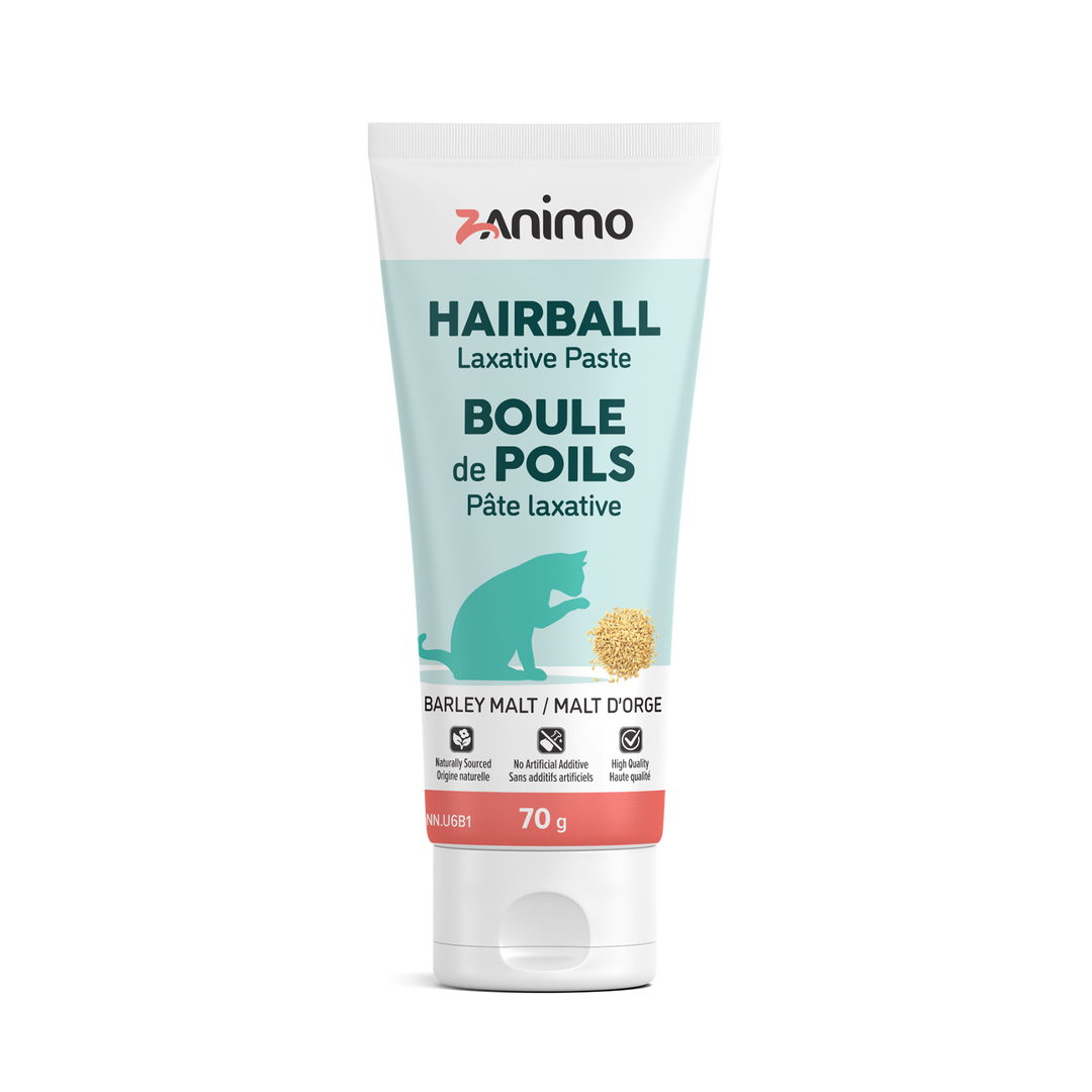 Zanimo - Boule de Poils - Pâte Laxative pour Chats
