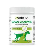 Zanimo - Coco et Chanvre Formule Apaisante - Supplément pour Chiens et Chats