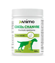 Zanimo - Coco et Chanvre Formule Apaisante - Supplément pour Chiens et Chats